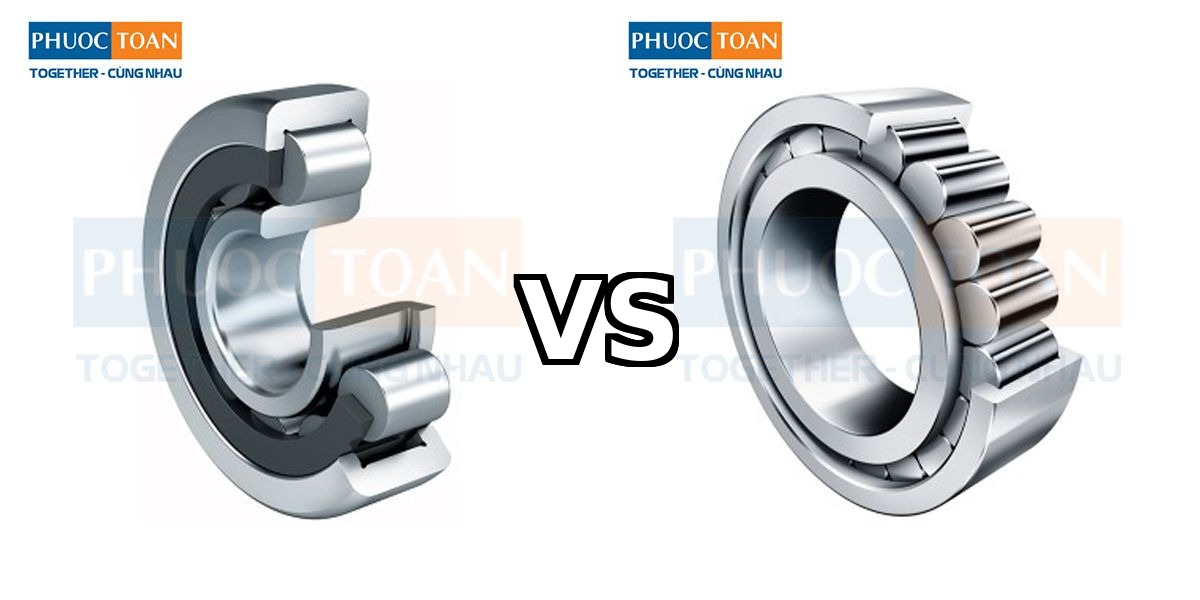 Vòng Bi Trụ Bộ Đầy Đủ Và Trụ Có Vòng Cách Khác Nhau Thế Nào