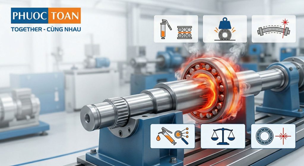 Nguyên Nhân Vòng Bi Bị Nóng Bất Thường Và Cách Xử Lý Triệt Để