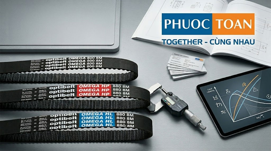 Hướng Dẫn Chọn Dây Curoa Optibelt Cho Máy Công Nghiệp