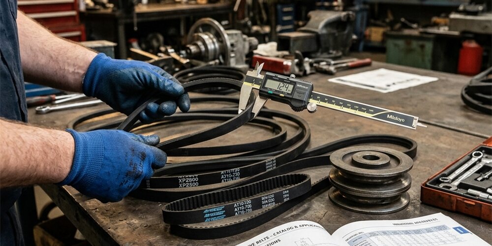 Hướng dẫn chọn dây curoa Optibelt phù hợp cho máy công nghiệp