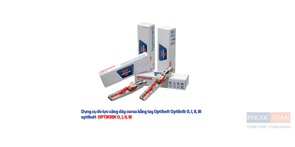 Hướng dẫn dùng bút đo lực căng bằng tay Optikrik