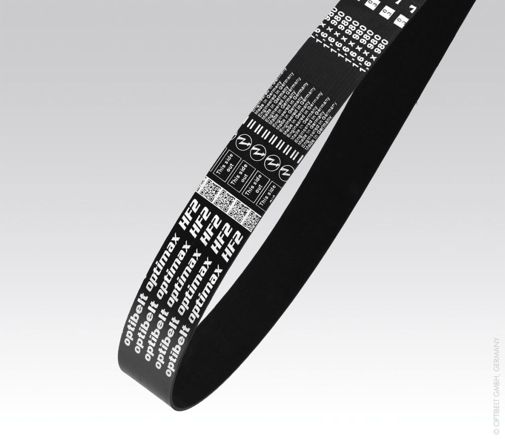 Dây đai dẹt hiệu suất cao Optibelt OPTIMAX HF2 chính hãng Đức
