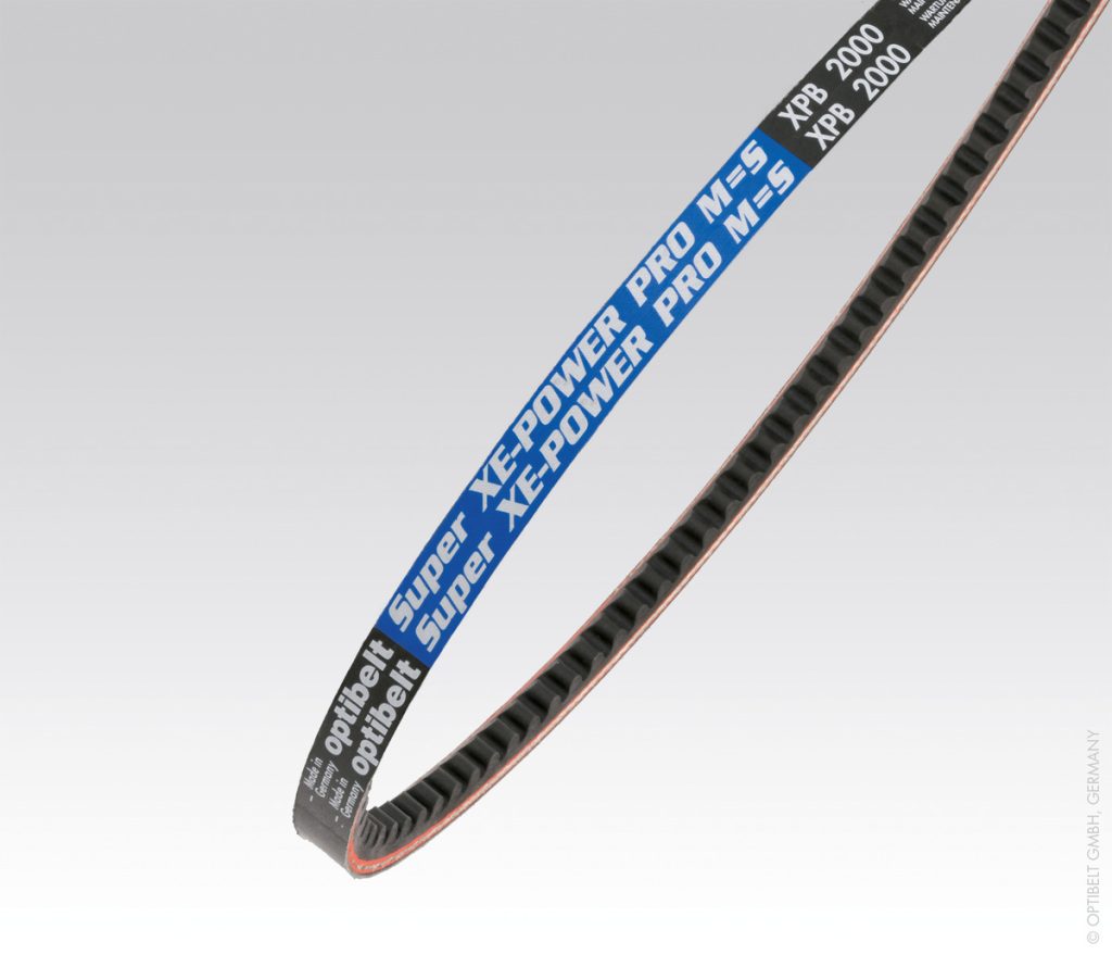 Dây curoa mép trần răng khía Optibelt Super XE-Power Pro M=S chính hãng Đức