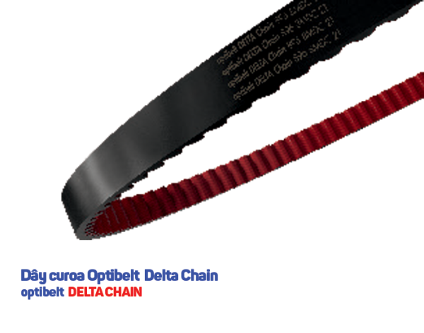 Dây curoa Optibelt Delta Chain Polyurethane thay thế xích thép