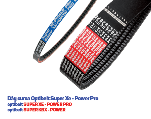 Dây curoa Optibelt V-Belts Super XE-Power Pro và Super KBX-Power chính hãng