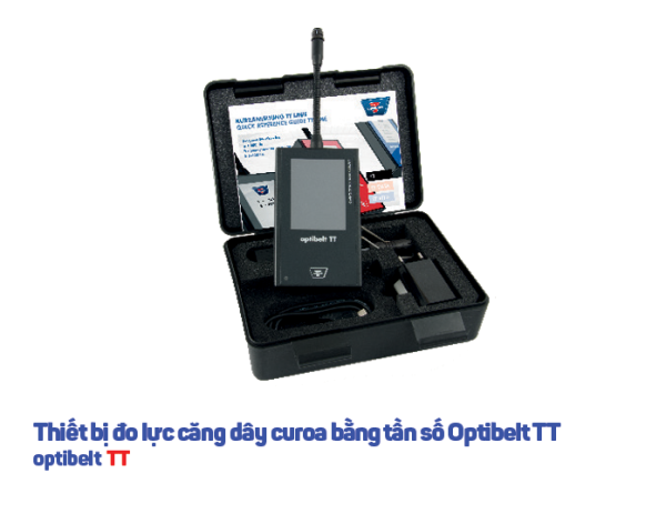 Dụng cụ đo lực căng dây curoa bằng tần số Optibelt TT và thiết bị cân chỉnh laser