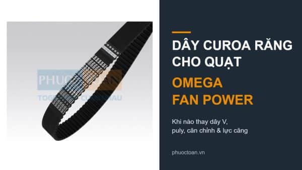 Dây curoa răng Optibelt Omega Fan Power cho quạt công nghiệp